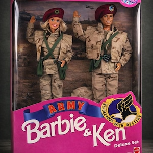 Army Barbie Ken - Etsy