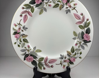 Vintage Wedgwood Devon Rose Georgetown Bone China Bread Plates