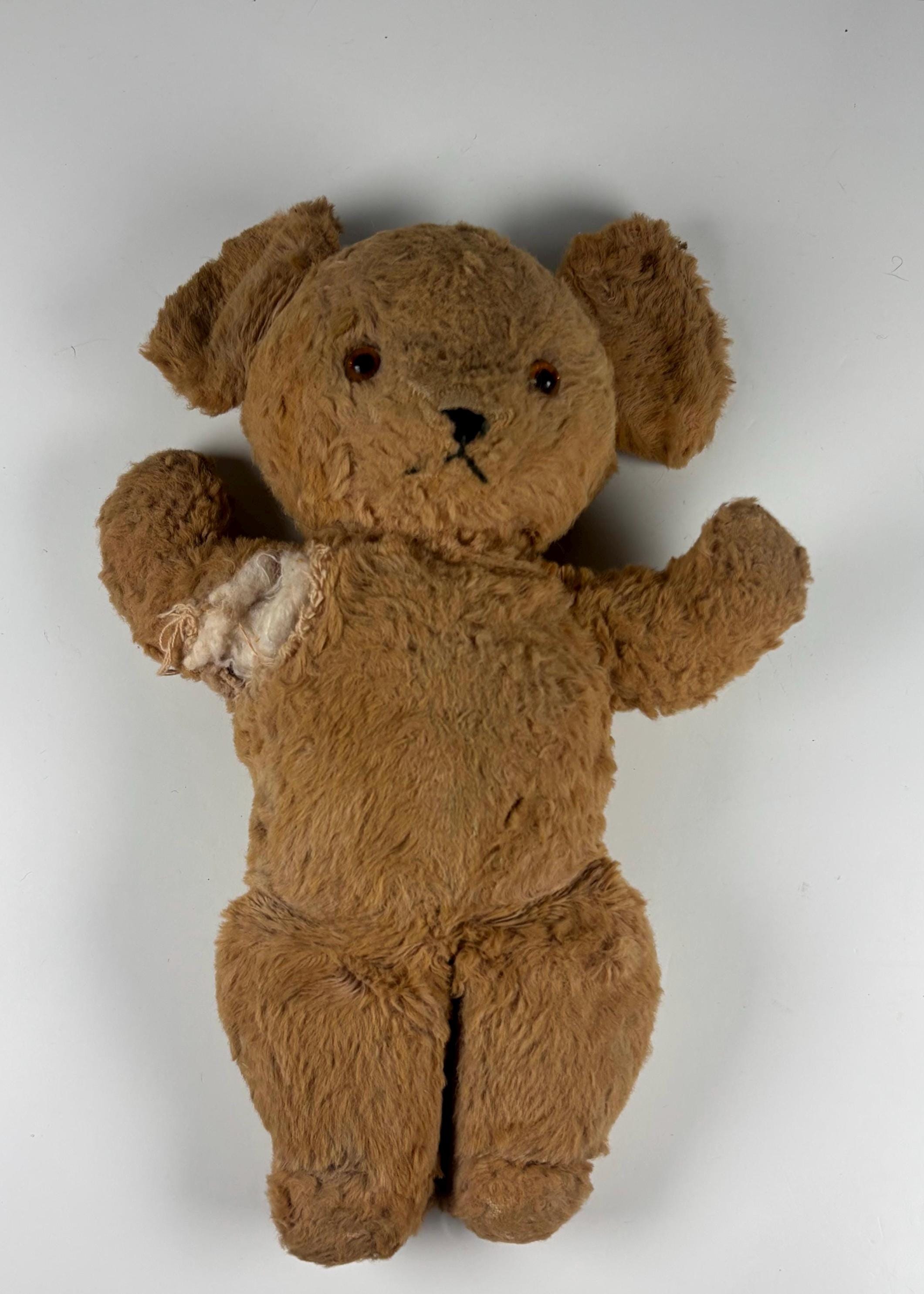 Early 20th Century Antique Mohair Teddy Bear, Circa 1920–1935