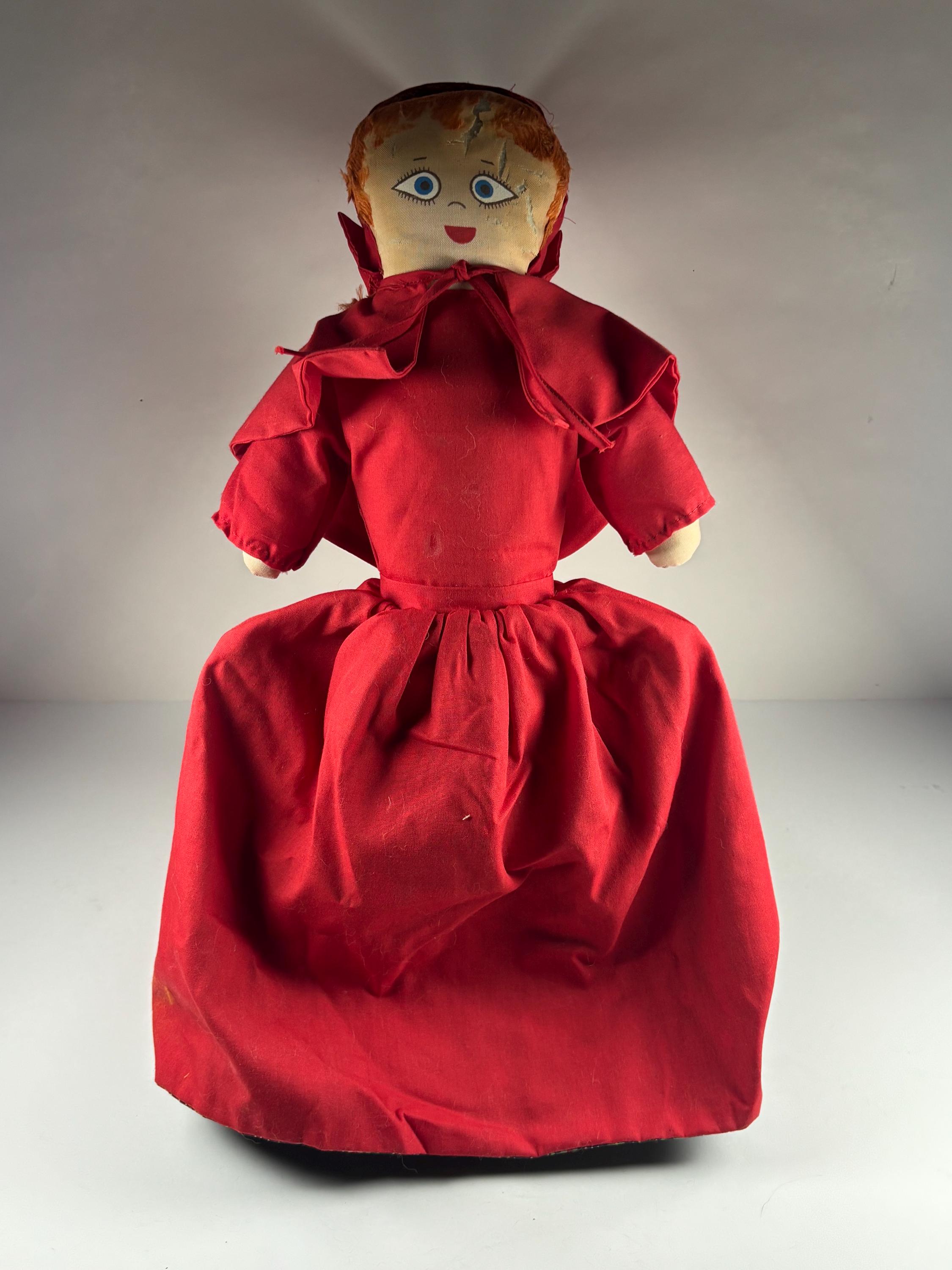 Vintage Folk Art Storybook Dolls – Handmade Primitive Cloth Figures ...