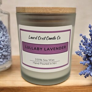 Lullaby Lavender 100% Soy Wax Candle