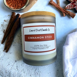 Cinnamon Stick 100% Soy Wax Candle
