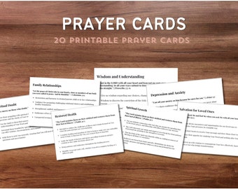 Prayer Cards, Kitchen Sink Prayers, Bible Verse Cards, Praying Scripture, Christian Encouragement