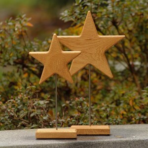 Holzstern auf stnder - Etsy.de
