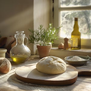 Artisan Bread Day: Downloadable Digital Art for Your Rustic Kitchen - Add Cozy Vibes with Traditional Baking Decor!