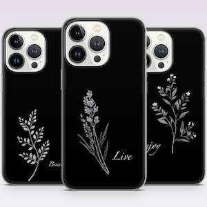 Inspirational Optimistic Quote Phone Case for iPhone 15 14 13 Pro Max 12 11 X XS 8, fits Samsung S20 FE, S22 Ultra, A12, A54, Pixel 6A 7A 8A