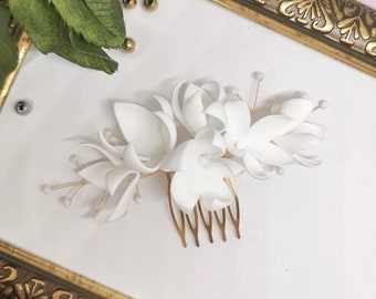 Wedding Hair Accessories, flowers wedding hair comb