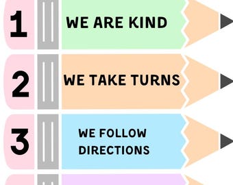 Adventure Themed Classroom Rules Poster - Etsy