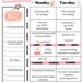 Editable Lesson Plan Template - Etsy UK