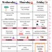 Editable Lesson Plan Template - Etsy UK