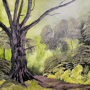 Forrest Edge ORIGINAL Oil 16x20 Canvas