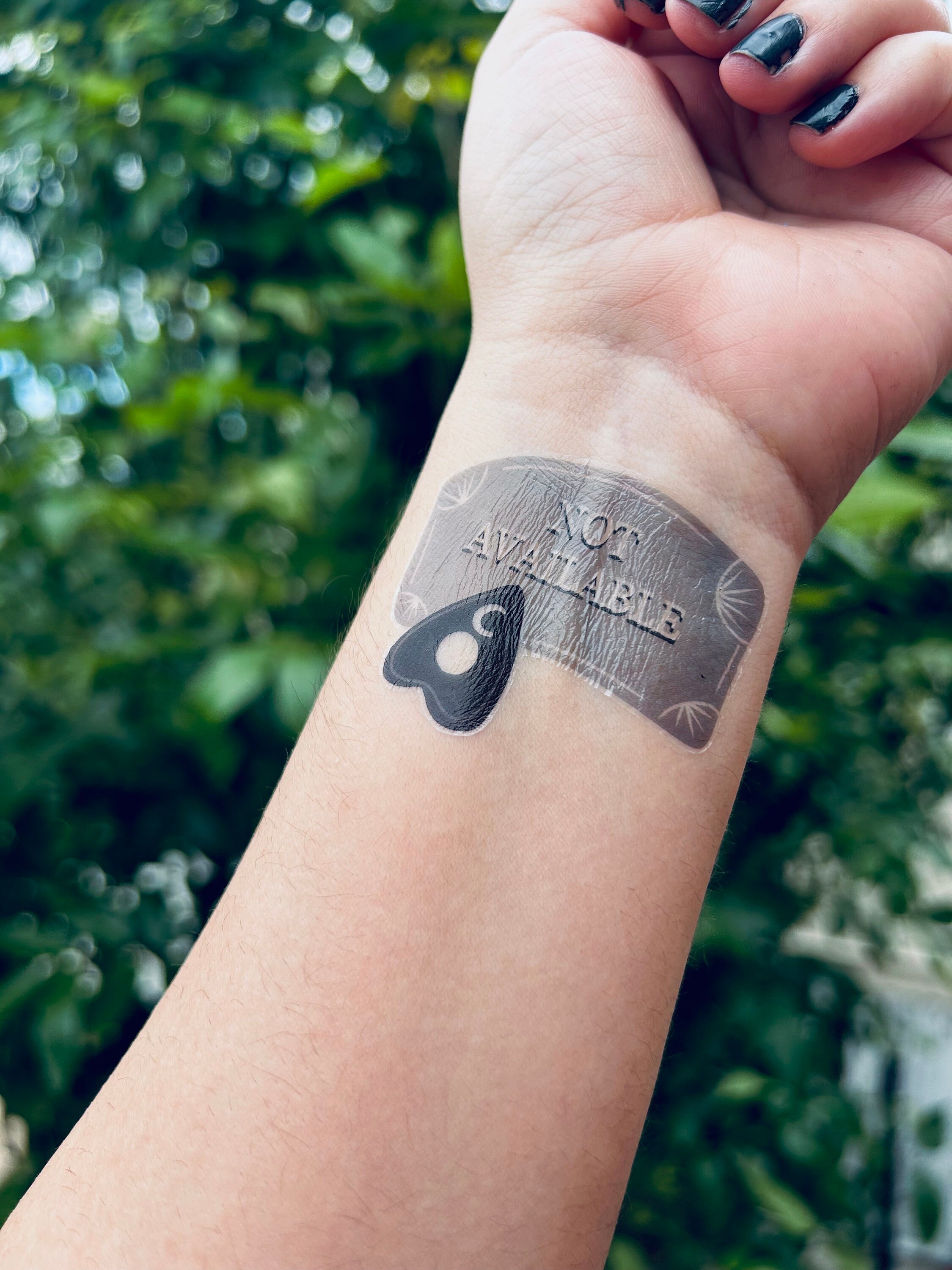 Ouija Board Temporary Tattoo - Etsy