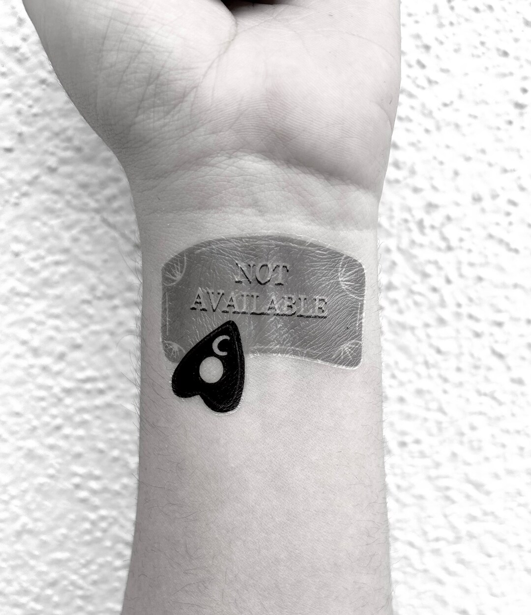 Ouija Board Temporary Tattoo - Etsy