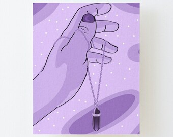 Crystal Design Digital Art Print