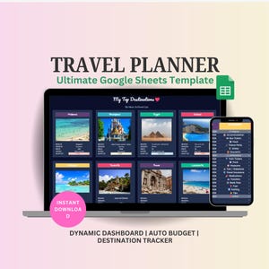 Googleスプレッドシート用の旅行計画スプレッドシート