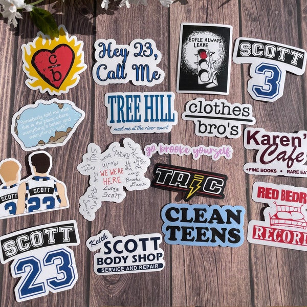 One Tree Hill-Themed Waterproof Sticker/Magnet