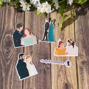 Waterdichte sticker/magneet met liefdesverhaal uit de jaren 1800