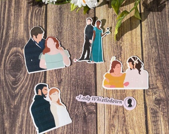 Historial 1800s Love Story Themed Waterproof Sticker/Magnet