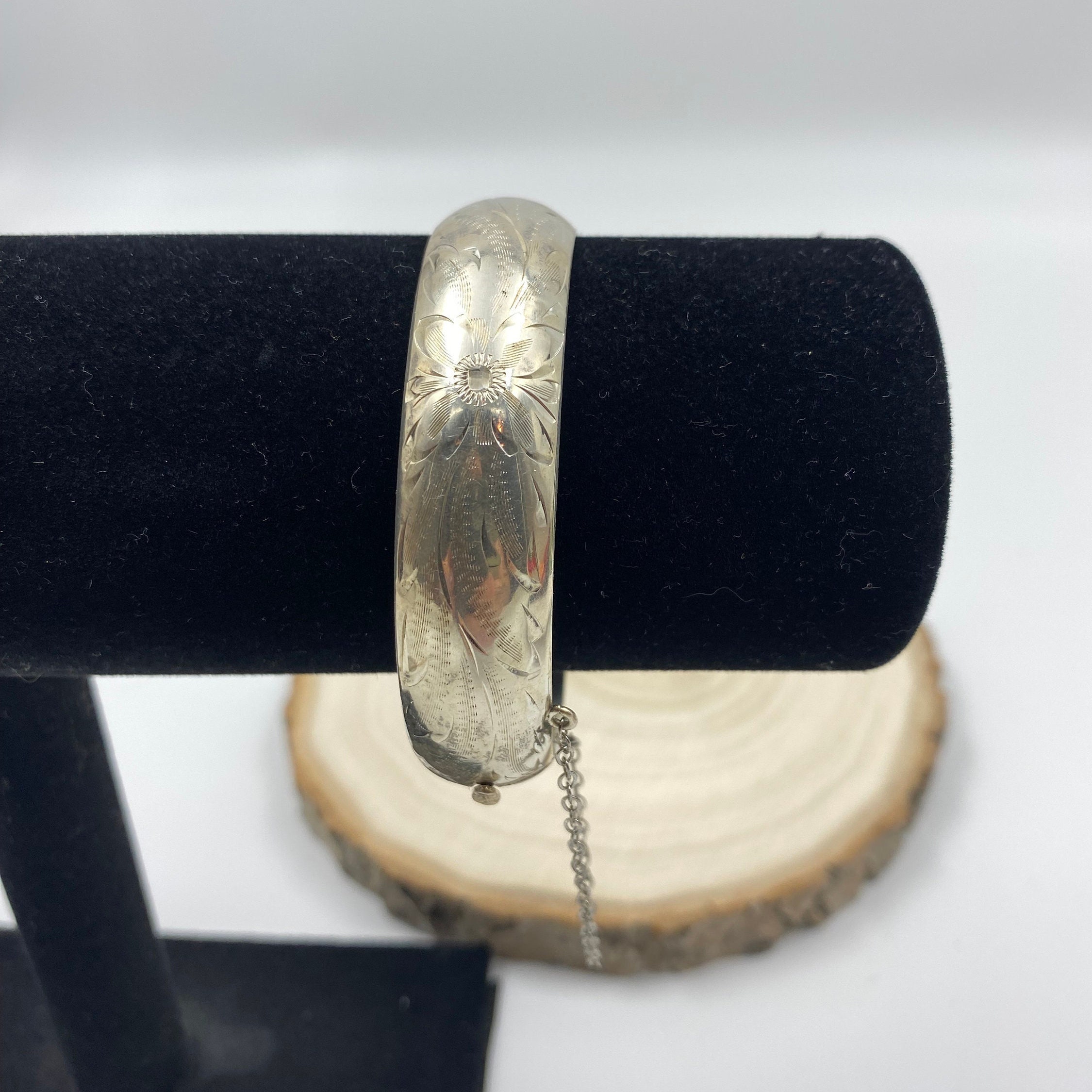 birks sterlingシルバーバングル Birks Sterling Bracelet - Etsy