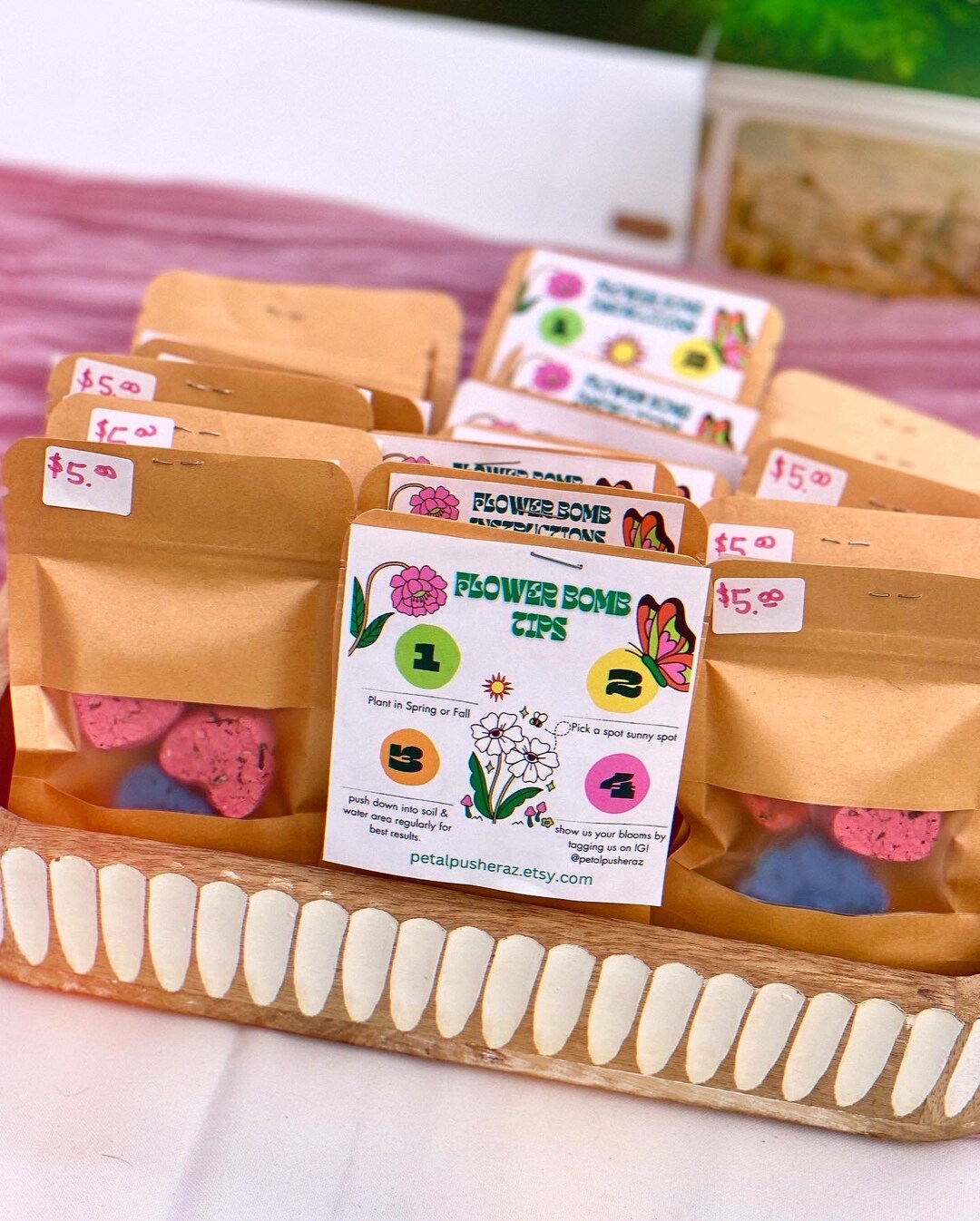 Pack of 3 All Perennial Wildflower Seed Bombs, US Native Wildflower