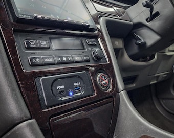 Front Center Console USB Power Adapter - JZX100 Chaser, Cresta, Mark II