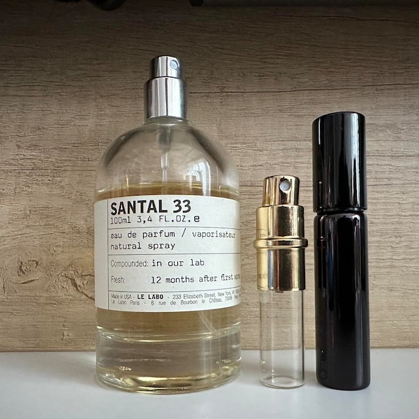 Le Labo Santal 33 con fascino aromatico legnoso / Profumo che fornisce un'esperienza olfattiva lussuosa / Moda maschile e femminile / Idea profumata unisex