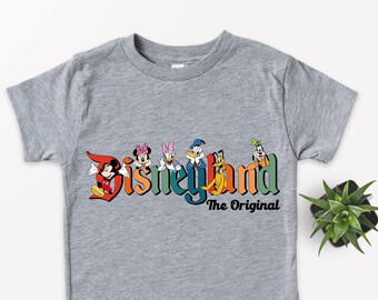 Disneyland The Original Shirt, Disneyland Mickey, Disneyland Vacation, Disneyland T-Shirt, Mickey Friends Shirt, Disney Family Shirt