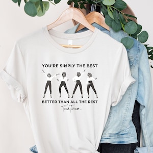 You&#39;re Simply The Best Shirt, Tina Turner RIP Shirt, Memorial Tina Turner Shirt,1939-2023 Tina Turner Shirt,Rock Music Fans Shirt,Tina Shirt