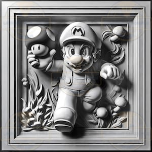 Laser Burn PNG - 3D Illusion - Graveren - Laser Ready - Lightburn File - Digitaal ontwerpbestand - Wall Frame - Love PNG - Ik hou van je PNG - Anime