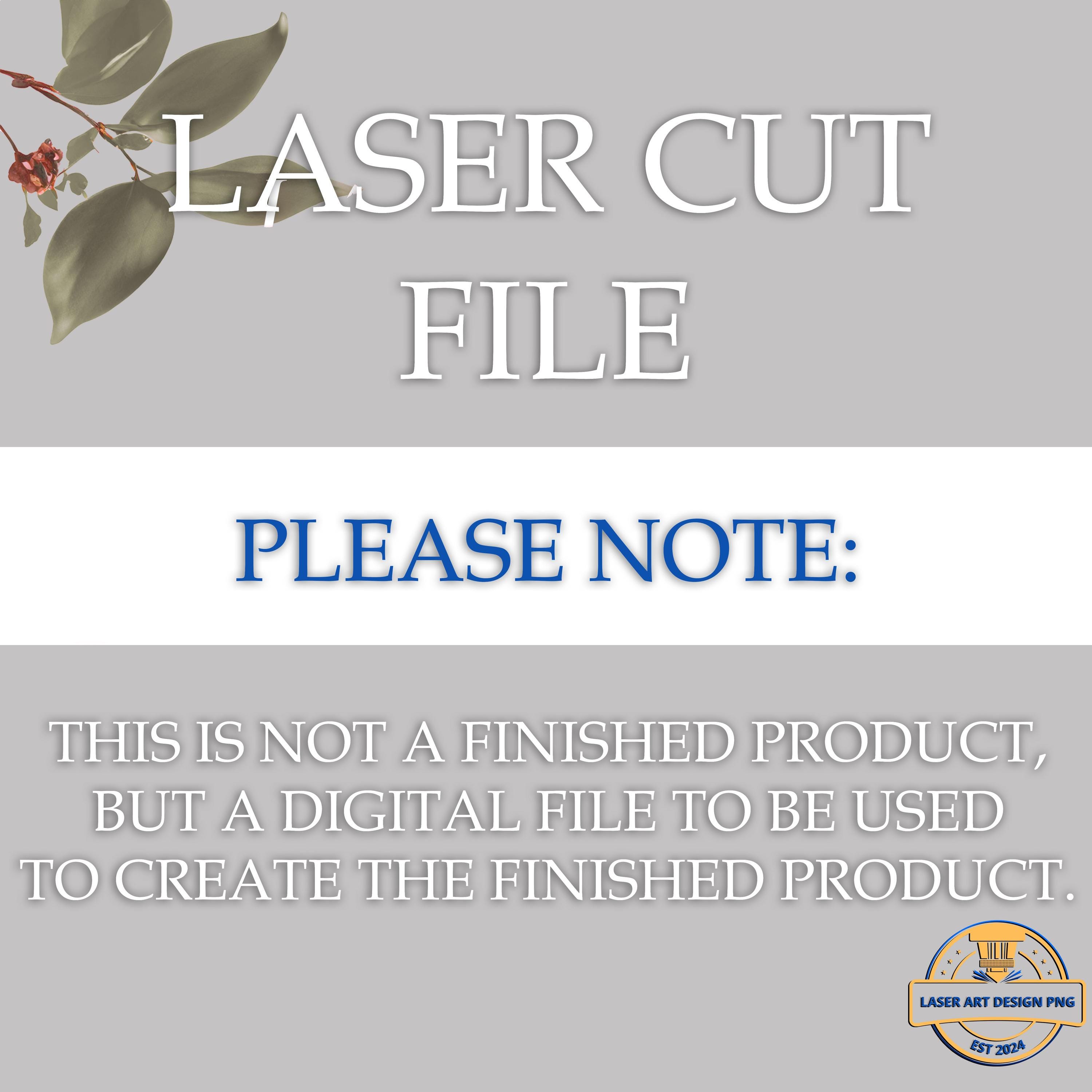 3D Wall-break Characters PNG | Laser Engraving File | Slate & Wood ...