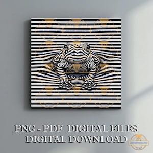 Optische illusiekunst - prachtige png-bestanden voor lasersnijden en afdrukken, uniek wanddecor, creatieve huiskunst, grafisch ontwerp, dierendecor