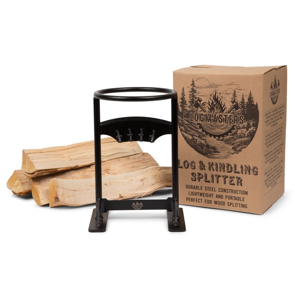 Logmasters Log & Kindling Splitter For Manual Splitting of Wood