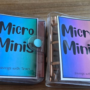 Micro Mini Challenge Binder