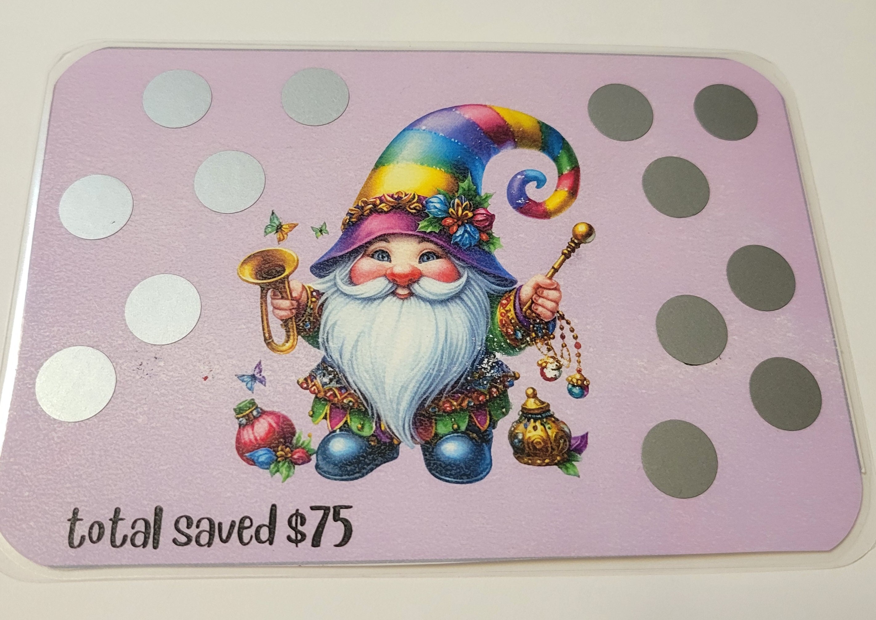 Jolly Gnome Christmas Scratch Off Cards (30 Pack) | Holiday Party Game For Adults & Groups - View #9