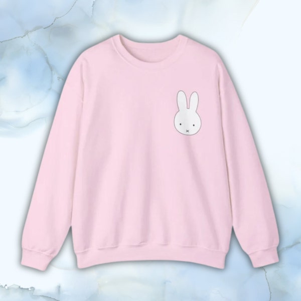 Kawaii Hasen Sweatshirt, Anime Hasen Pullover