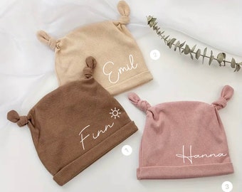 Personalisierte Baby Mütze - Süße Beanie für Babys