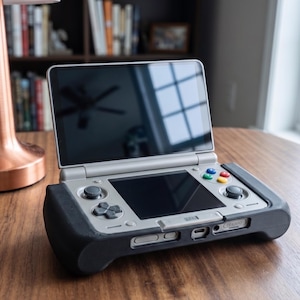 Premium Ergonomic Grip & Display Stand for AYN Thor Console | Built In Stylus Holder | Handheld Gaming Accessory | Multiple Colors