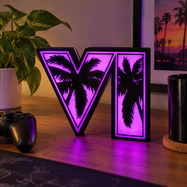 Led Wall Contents Gta 6 Wall Decor Led - Etsy