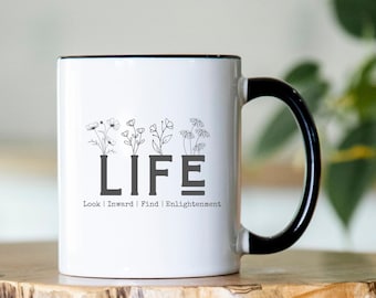 Inspirational & Motivational Life -Positive Coffee Mug . Self Love Mug. Inspirational Gift. Positive Saying Mug. Mental Health. You Got This