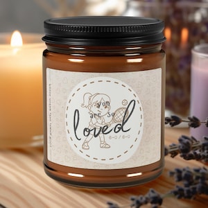 You Are So Loved Soy Candle. Sarcastic Tennis Lover Candle. Funny Tennis Player Gift. Tennis Partner Gift. Tennis Coach Gift. Tennis Mom