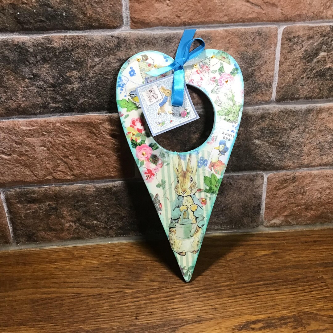 Handmade Peter Rabbit Nursery Door Hanger - Etsy