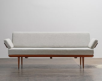 Danish Modern Sofa Daybed by Peter Hvidt and Orla Molgaard-Nielsen France & Søn, Teak, 1960s