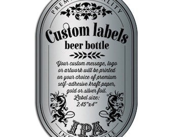 Custom Printed Beer Labels