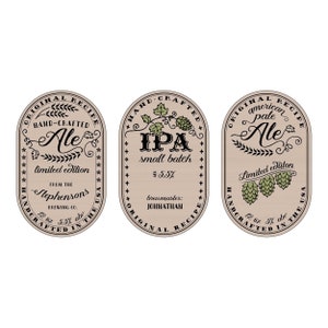 Custom Printed Beer Labels IPA small batch image 4