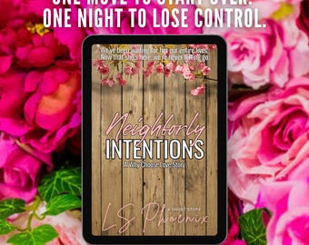 Neighborly Intentions | MMF Romance Novelette | Digital Download PDF & EPUB