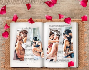Spicy Watercolor Couple Bookmarks: Mature Romance (Digital Download)