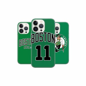 Custodia per telefono Boston Celtics NBA per iPhone 15 14 13 12 Pro Xs SE Samsung S24 S23 S22 FE A25 A15 Pixel 8A 7 Pro