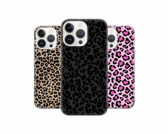 Leopard Print Phone Case: Designer TPU Gel Cover