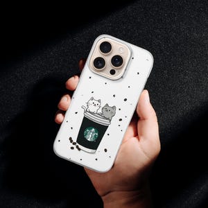 Kawaii Cat Phone Case: Anime Kitty Cover, TPU Gel