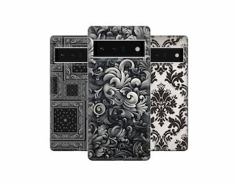 Gothic Floral Phone Case: UV Print TPU Cover